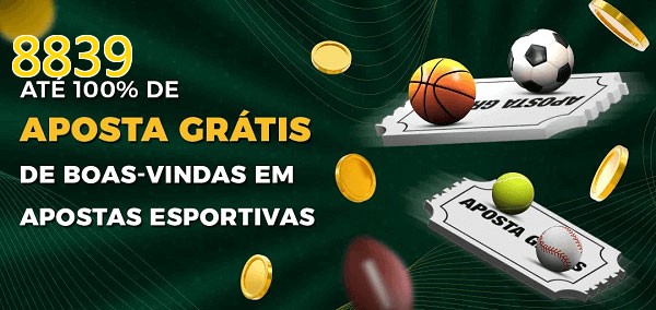 8839bet Ate 100% de Aposta Gratis