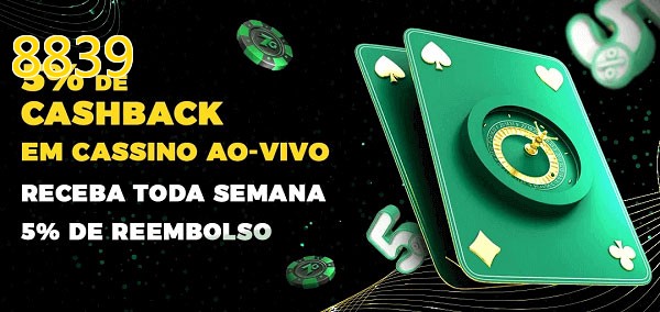 Promoções do cassino ao Vivo 8839